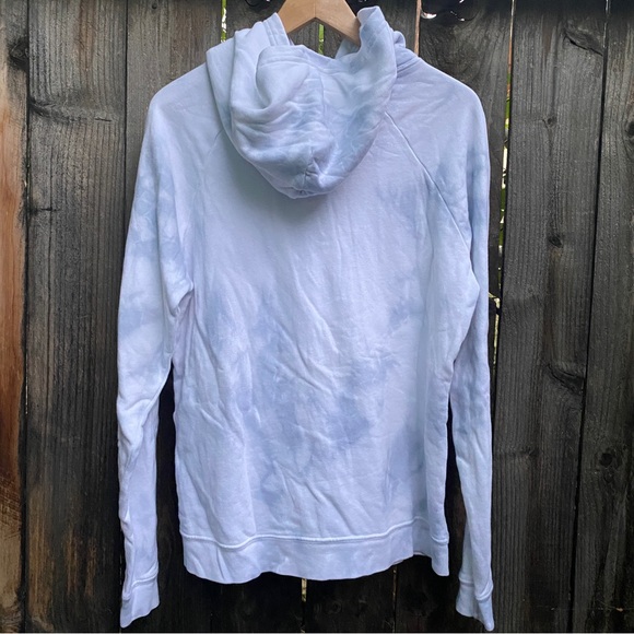 Free City women Hoodie Large Sweatshirt Top White Gray L - Picture 12 of 16